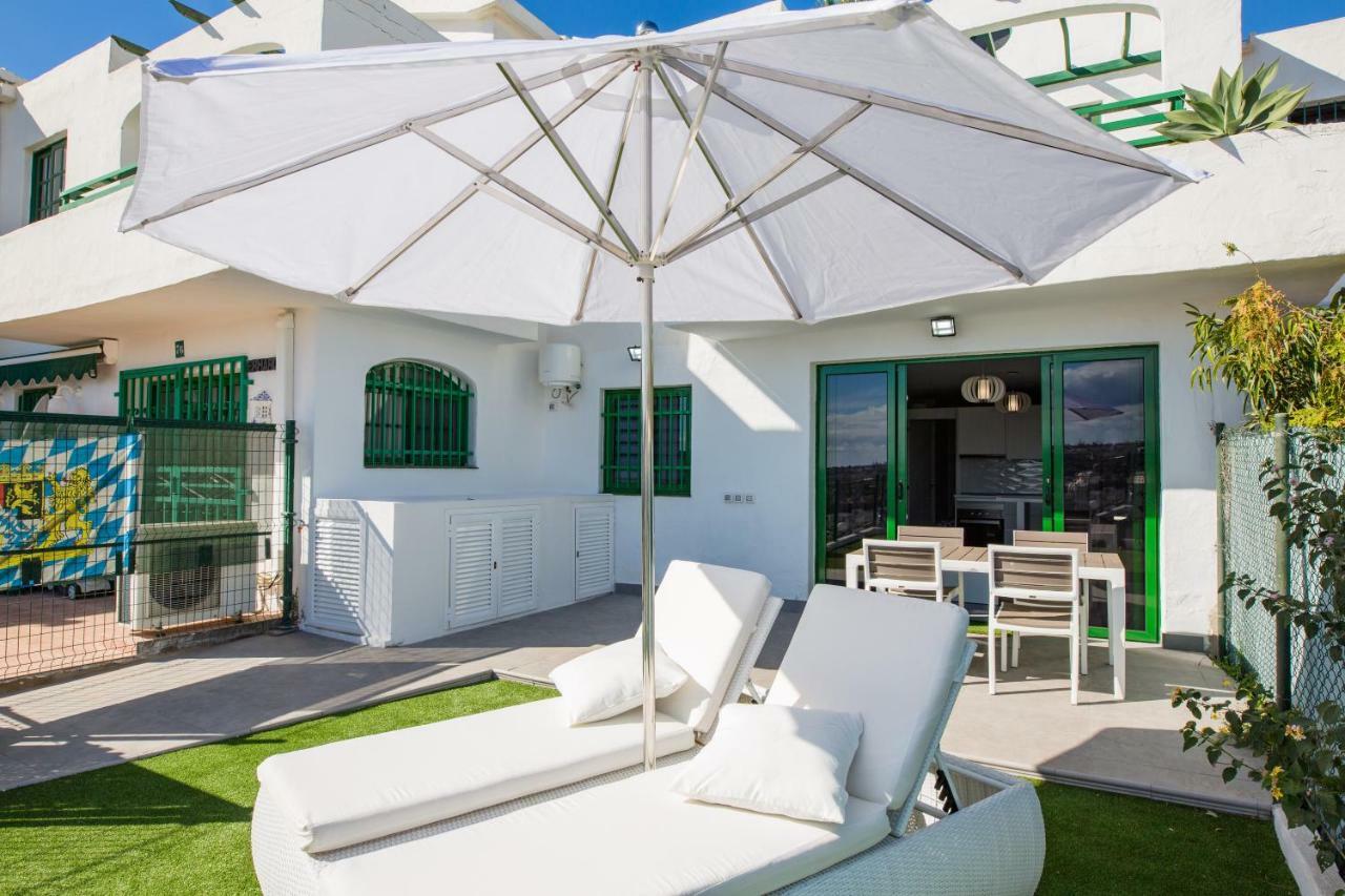 Bungalow Con Gran Terraza Con Vistas Maspalomas  Buitenkant foto